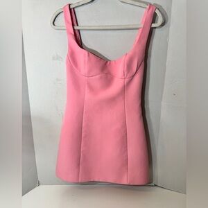 NEW WITH TAGS PINK TIGHT FITTING MINI DRESS